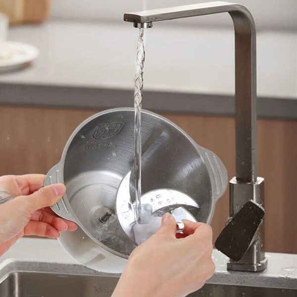 Tocator electric carne si legume, 5 lame inox, 3 viteze, capacitate 5L, bol inox, 1000W