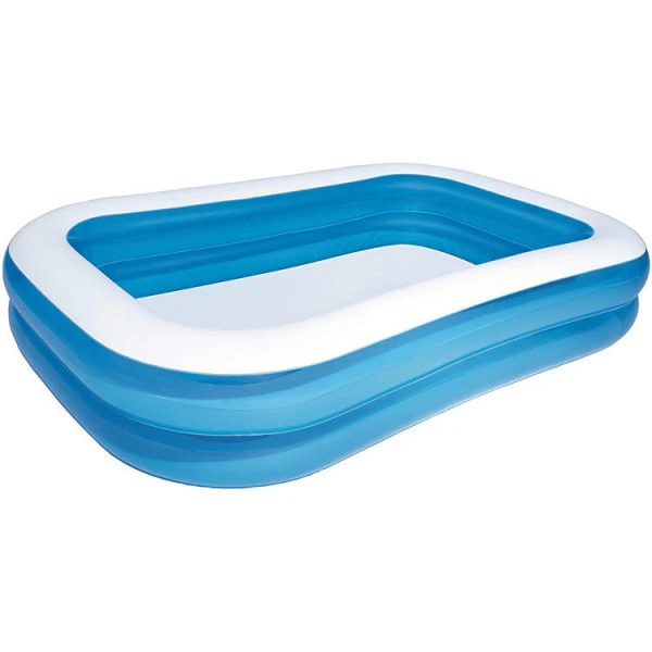 Piscina gonflabila, 262x175x51 cm, 2 inele, Family Pool XL